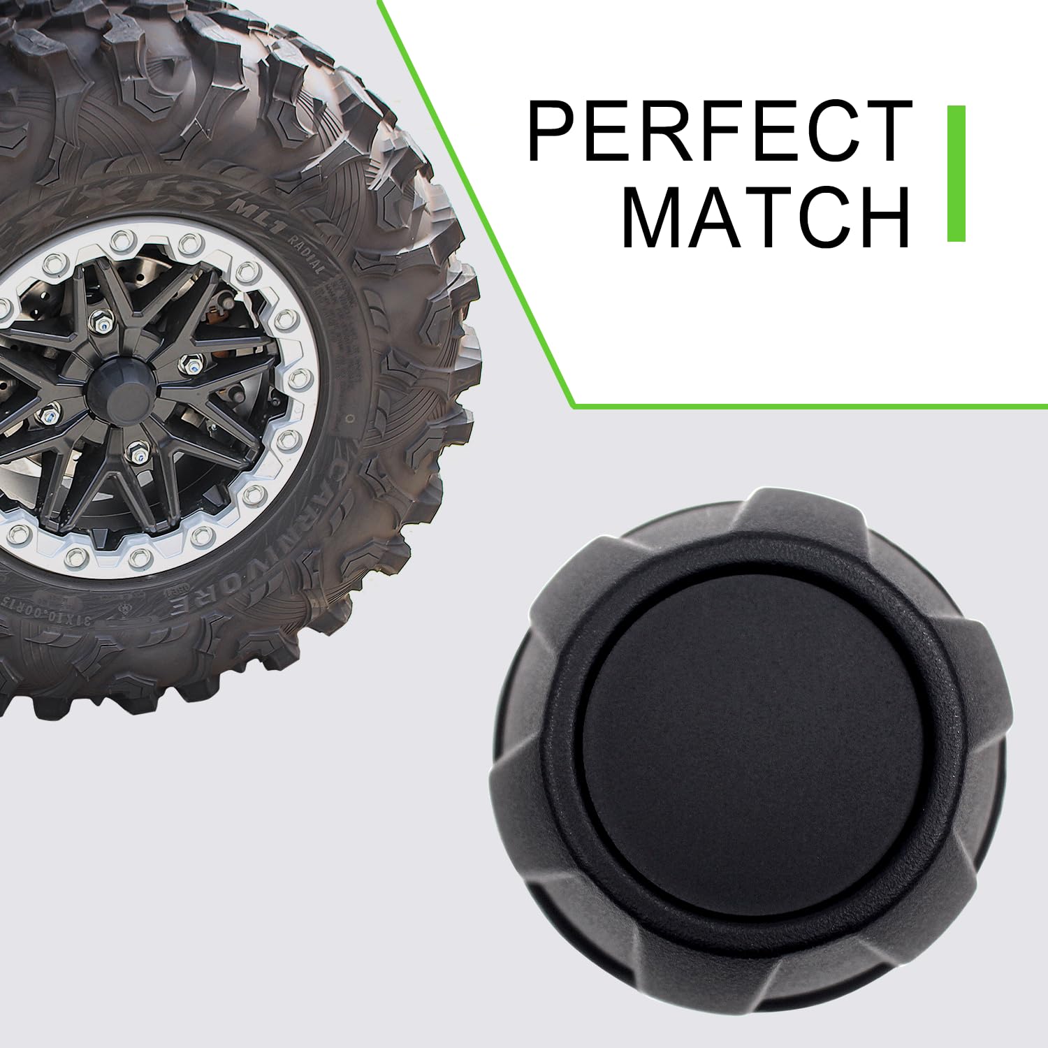 Amazon.com: CPOWACE Wheel Hub Caps for 2020-2026 Kawasaki Teryx